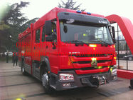 SINOTRUK Fire Fighting Trucks HOWO 4x2 6m3 With Foam Tank  EURO2/3/4