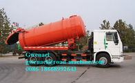 4m3 - 16m3 Sewage Sewage Suction Truck Dumping System With High Pressure Italian Jurop