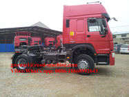 336 HP Towing 30 Ton   4 x 2 Prime Mover Truck With Radius Tires