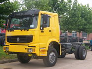 HOWO 4x4 Manual Prime Mover Truck All Wheel Drive With 7100kg Payload , Off Road Model