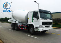 Sinotruk HOWO 6x4 Concrete Mixer Truck with Euro III standard ZZ1257M3641W, tank volume 10m3