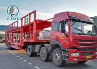 CIVL 15m Vehicle Transport Semi Trailer Trucks  Car Carrier Truck Trailer With FUWA Axles