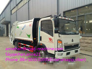 Sinotruk Howo Garbage Truck 10 Tire Mode garbage bin truckl 6x4 Compactor garbage truck