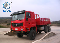 6 X 6  Full Motion Heavy Cargo Trucks With Barrier Bucket And 380HP Engine Strong Axles And Tire euro II/III