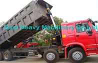 HOWO Manual 8x4 Dump Truck , 30 Ton International Dump Trucks