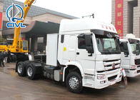White 371HP Prime Mover Truck for Transport EURO III 6x4 Trucks Color Can Be Selected