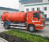 Howo 6x4 Djibouti Market With Air Conditioner 129hp 8m³ Sewage Vacuum Truck
