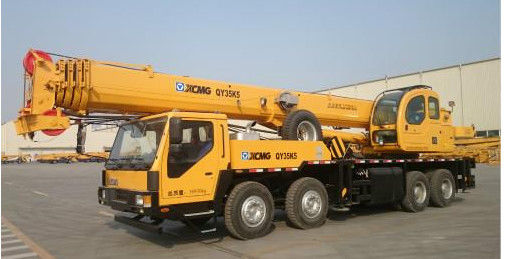 Lifting Hydraulic 35000KG/35T  Truck Crane With 47M Telescopic Boom