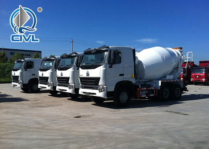 Sinotruk Howo7 10CBM Trailer Mounted Concrete Mixer Truck RHD 6X4