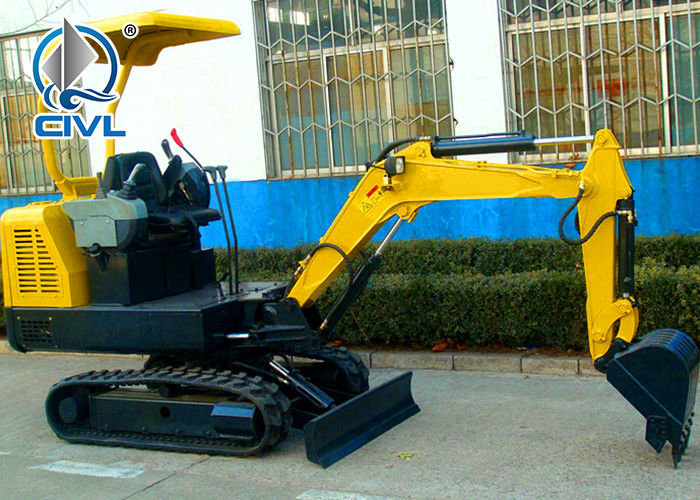 XCMG Compactor Hydraulic Crawler  Excavator XE15 With 3f Cylinders Operating weight is1640KG