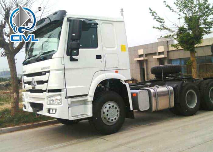 White 371HP Prime Mover Truck for Transport EURO III 6x4 Trucks Color Can Be Selected