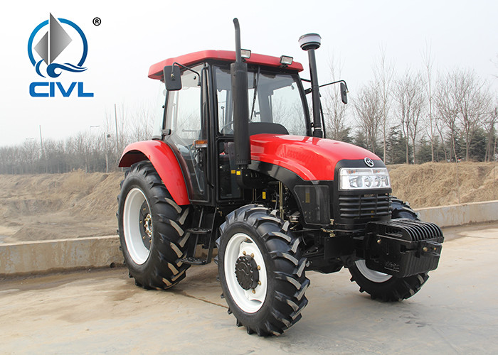 CIVL554/55HP/4 Wheel drive farm tractor  CIVL554 new 4x4 55hp drive tractor red color