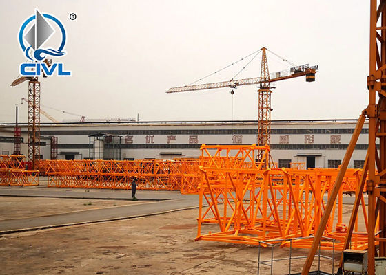 QTZ250-7030-16T 7030 70m Heavy Construction Machinery , High Rise Building Span Tower Crane