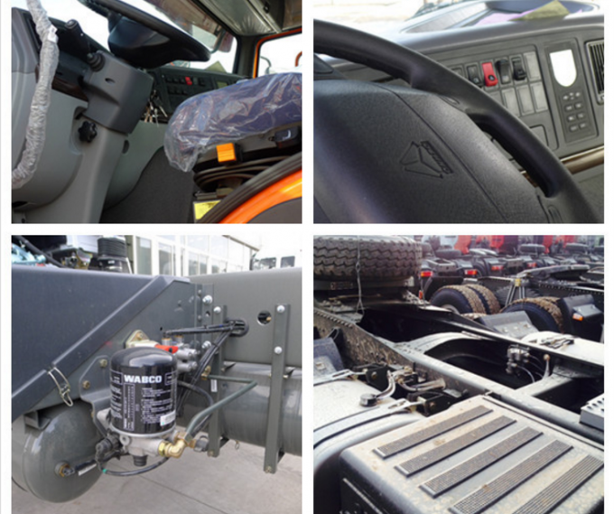371hp Prime Mover Truck / Sinotruk Howo Tractor Truck Electrical System