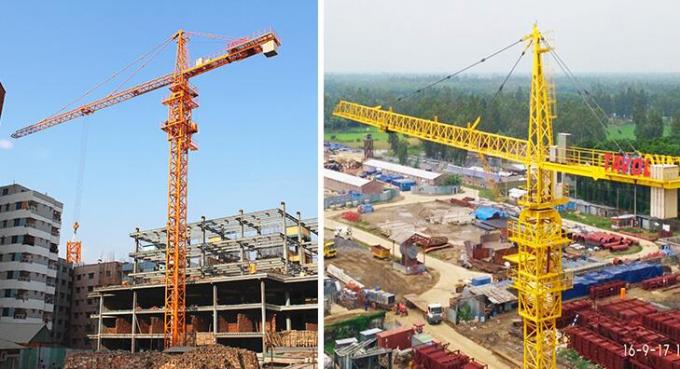 QTZ250-7030-16T 7030 70m Heavy Construction Machinery , High Rise Building Span Tower Crane