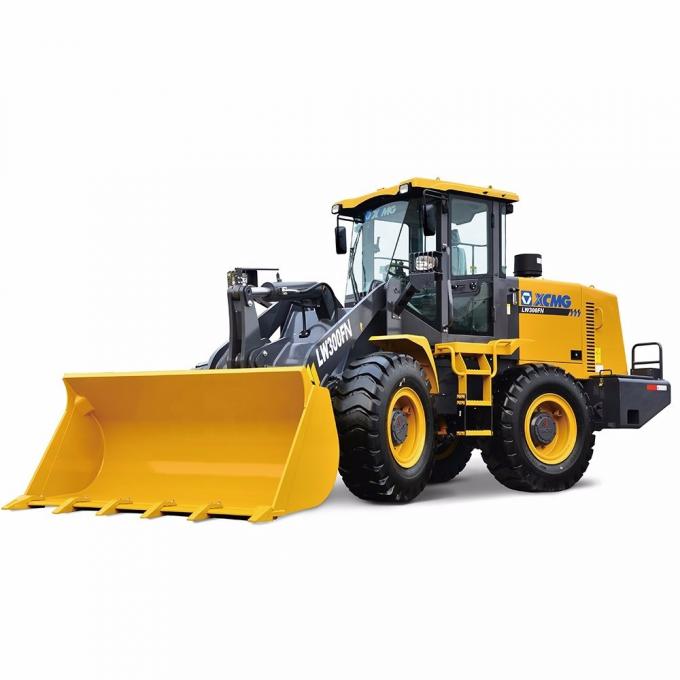 XCMG LW300FV Front End Wheel Loader , Compact Articulated Wheel Loader