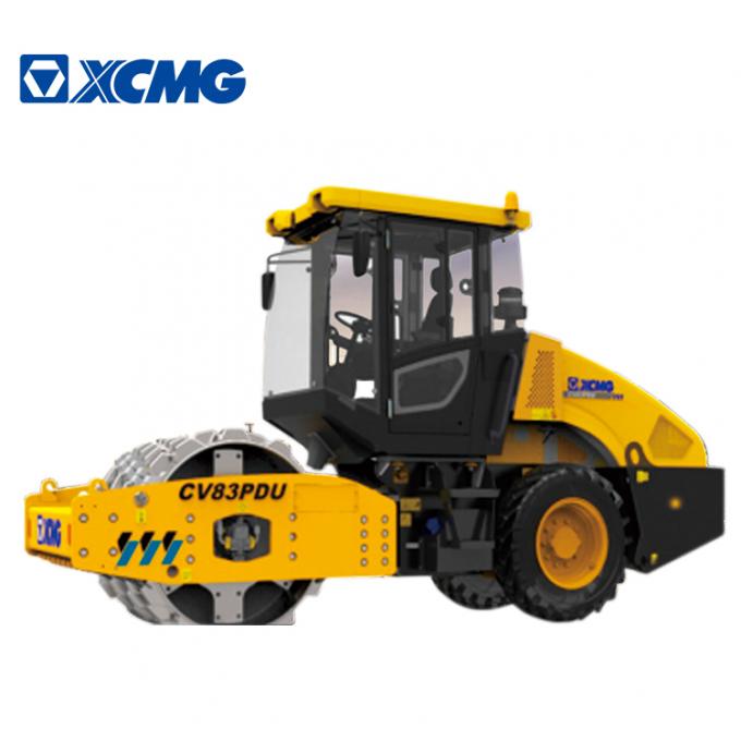 3.5 Tons Hydraulic Single Drum Vibratory Road Roller With Yellow Color