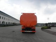 Garbage Dump Truck With Self - Discharging Cargo Box;6x4,22 m³,Red Color,336hp