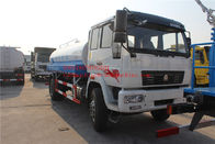 371 hp Liquid Tanker Truck , HOWO 20000 Liters 6X4 Euro 2 Sprinkler Water Tank Trailer