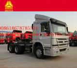 6x4 HOWO7 Sinotruk 102 km / h Prime Mover Truck Tractor Truck For Long Time DistanceTransport with 2 sleepers in cabin