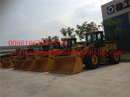 Yellow High Carbon Steel Small Wheel Loader Dumping Height 3100mm