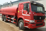 Sinotruk ISO CCC Liquid Tanker Truck , Water Truck Tanks Green Water Carrying 15 - 25CBM