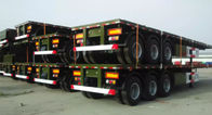 Electrical System 60 Ton Semi Trailer Trucks With 2 Legs And 12 Tires