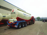50000 Liters 3 Axle Aluminum Fuel Tank Trailer , Stainless Steel Oil Tank Truck