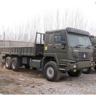 COLORFUL 350HP 6x6 Heavy Cargo Truck All Wheel Drive , Diesel Truck
