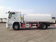 Howo 12m3 Liquid Tanker Truck For Road Sprinkler / Flushing Color Optional
