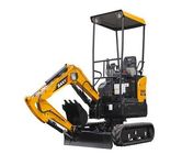 SY16 Lower Fuel Hydraulic Crawler Excavator Wide Applications In Narrow Spaces