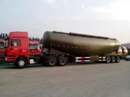 50M3 Bulk Cement Semi Trailer Trucks with 3 Pcs 13T Fuwa Brand Axles and Weichai engine Bohai Air compressor