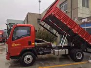 Solid Tire Light Duty Commercial Trucks / Euro 2 HOWO Dump Truck 4X2