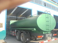 Internal Anti - Corrosion Liquid Tanker Truck , Construction Water Transport Truck 18-25cbm