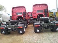 SINOTRUK HOWO 4x2 tractor truck/prime mover, 336hp,loading 40tons, Left hand drive, red for Ethiopia, Kenya, market