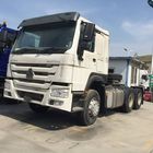 LHD New HOWO7 6*4 10tires 336HP Heavy Duty Tractor Truck With German Steering Gear Box with one Sleeper