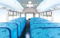 6 - 8 Meters School Bus Safety LHD 30 / 35 Seats Security Strengthen Hard Skeleton
