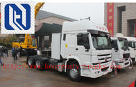 EuroII Sigle Sleeper Sino Truck 10 Wheel Tractor Head 371hp Prime Mover Right Hand Drive Tractor