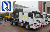 10 Tires Sinotruk Howo 6X4 371 Hp Tractor Head Trucks Tow Hook ZZ4257S3241W For Pulling Low Bed Semi Trailer