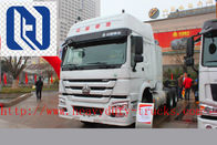 10 Tires Sinotruk Howo 6X4 371 Hp Tractor Head Trucks Tow Hook ZZ4257S3241W For Pulling Low Bed Semi Trailer