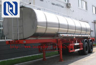 Powder Material Transport Tanker 3 Axles Cement Bulker With Volume 60CBM