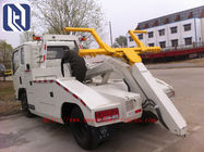Sinotruk HOWO tow truck wrecker ZZ1167N5618W 10 ton with crane lift arms
