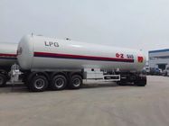 ISO CCC Bulk Cement Tank Semi Trailer Trucks 3 Axles 31 Ton/26 m³ Capacity, 25-100M3 Volume
