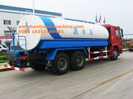 SINOTRUK HOWO Liquid Tanker Truck 6x4 290hp Water Tank Truck 15m3 10 tires