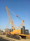 85 Ton Crawler Articulating Boom Crane / Telescopic Boom Truck Mounted Crane Color Can Optional