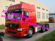 Sinotruk Howo Prime Mover Truck 336hp 4x2 Tractor Truck Dimension  6110 X 2496 X 2958mm With 2.0inch