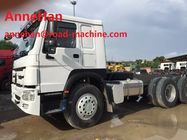 Sinotruk Howo Prime Mover Truck 336hp 4x2 Tractor Truck Dimension  6110 X 2496 X 2958mm With 2.0inch