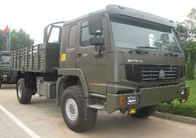 SINOTRUK HOWO 4x4 All Terrain Heavy Duty Cargo Truck / Off Road Military Truck