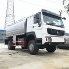 Sinotruk HOWO 4x4 Fuel Tank Truck , High Suspension Water Tank Truck 12-15m3