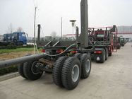 Sinotruk Howo Wood Transport Log Truck With Trailer , Loading 40-60t